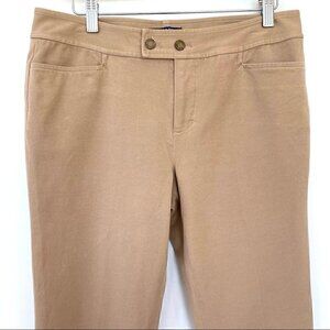 Chaps Ralph Lauren cropped trousers, petite size, stretch cotton blend